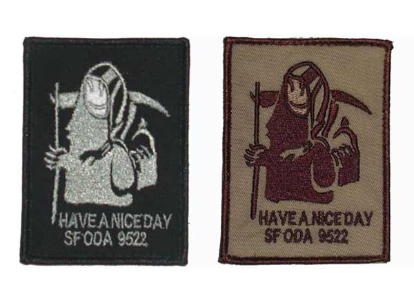 US Special Force SF ODA 9522 Patch – Have a Nice Day