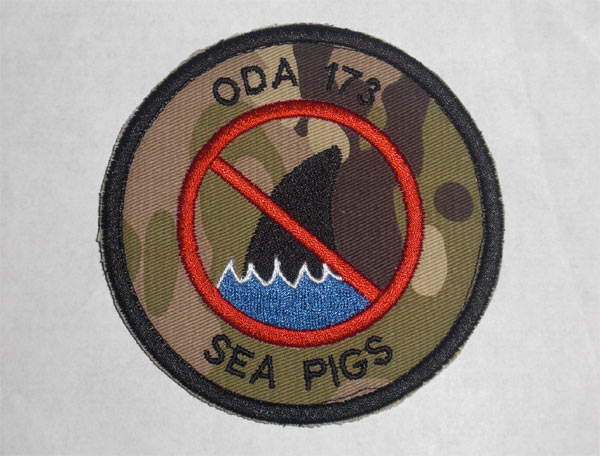 US Special Force ODA 173 Patch - Sea Pigs