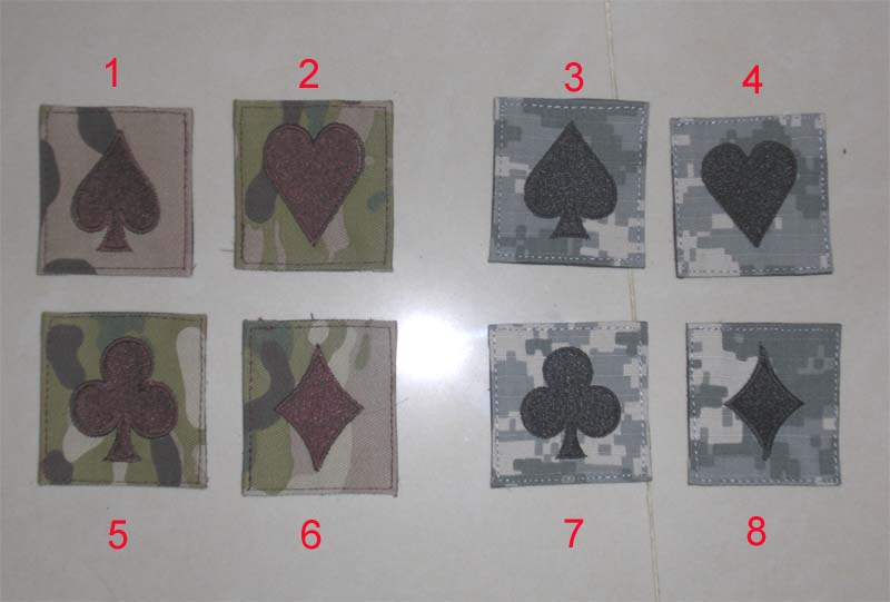 US 101st Airborne Division Playing Card Patch