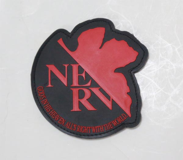 Neon Genesis Evangelion NGE EVA - NERV PVC Patch - Red