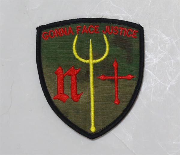 US Navy Seal Team Patch - Gonna Face Justice