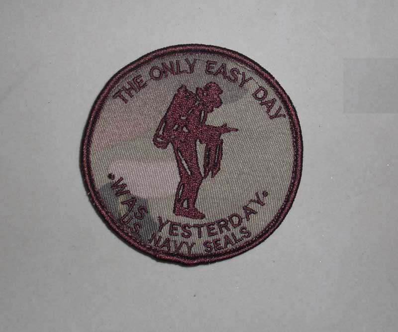 US Navy Seal Patch – The Only Easy Day Was Yesterday