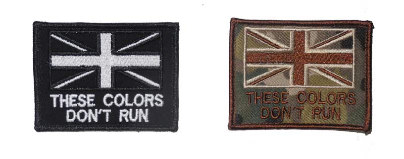 British Flag Patch - These Colors Don't Run