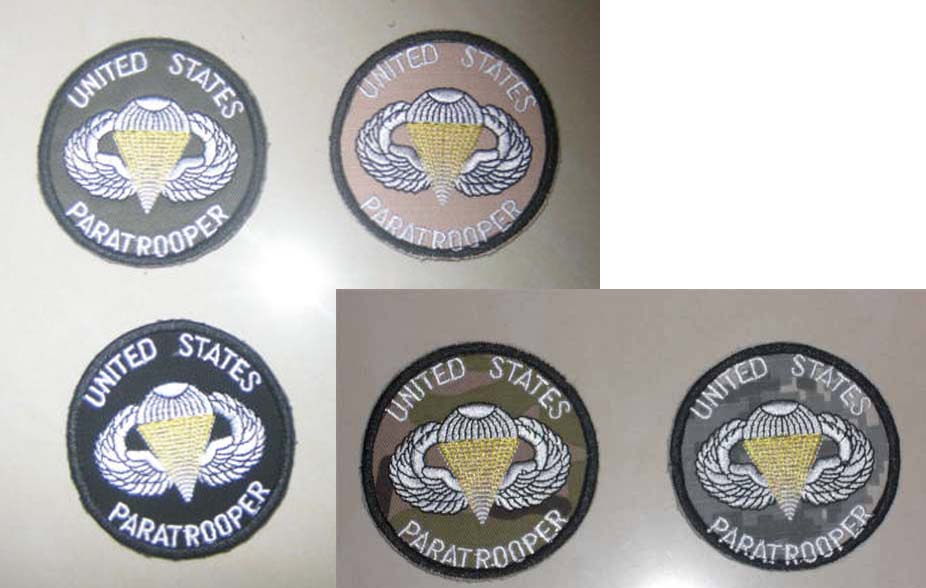 US Paratrooper Patch