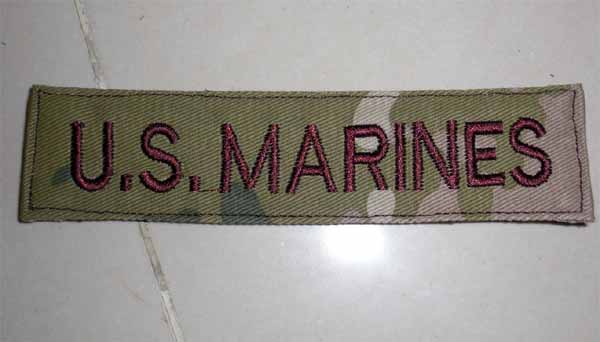 US Army / USMC US Marines Tab Patch