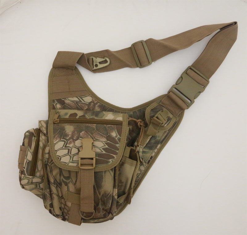 Tactical Lightweight Utility Shoulder Pack - Python Snake Camo - HLD Highland