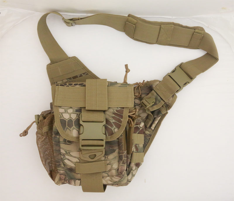 Tactical Super Utility Shoulder Pack - Python Snake Camo - HLD Highland