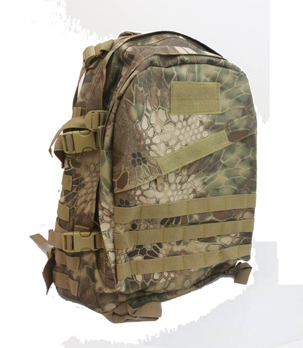 AIII style 3-Day MOLLE Backpack - Python Snake Camo HLD Highland