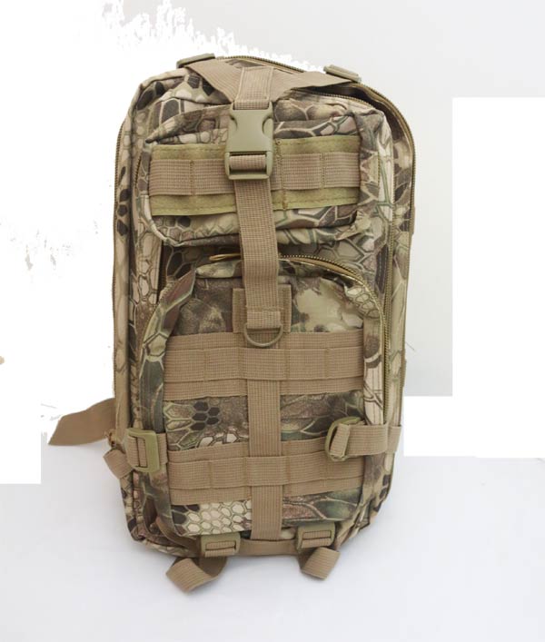 MOLLE 3P Assault Backpack – Python Snake Camo HLD Highland