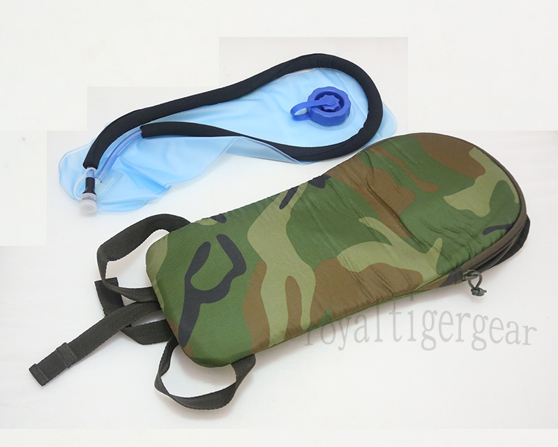 China PLA Type 03 Woodland Camo Hydration Pack w/ 2L Water Bladder