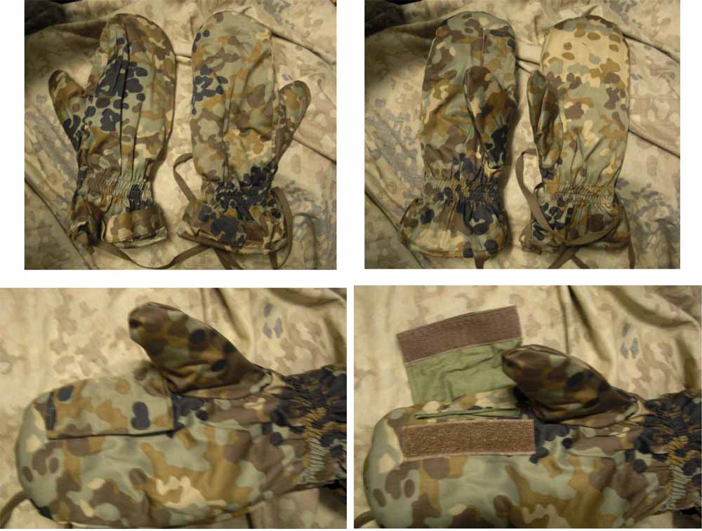 China PLA Type 03 Plateau “Tibet-tarn" Highland Camo Heavy / Outer Gloves