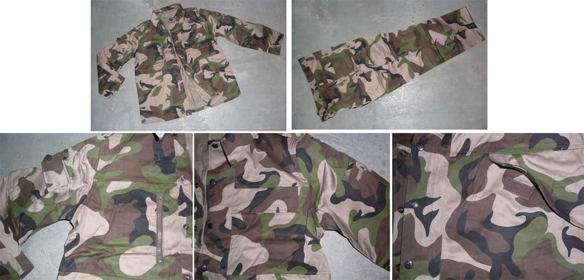 China PLA Type 87 Highland Camo Shirt Pants Uniform Set