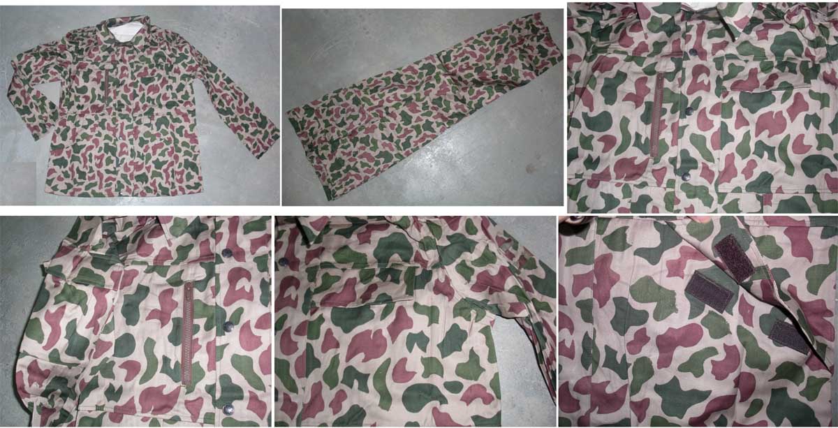 China PLA Type 87 Highland Stone Camo Shirt Pants Uniform Set