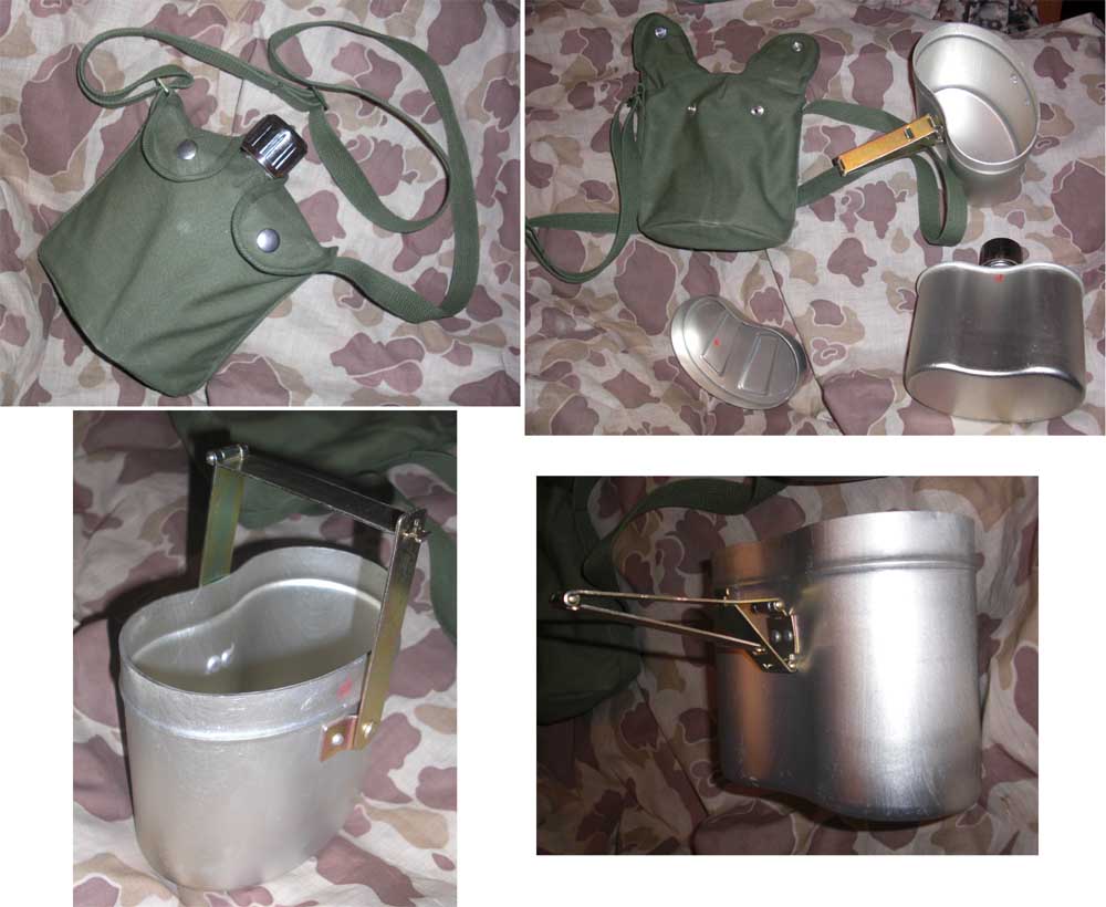 China PLA Type 78 1L Canteen with Mess Kit