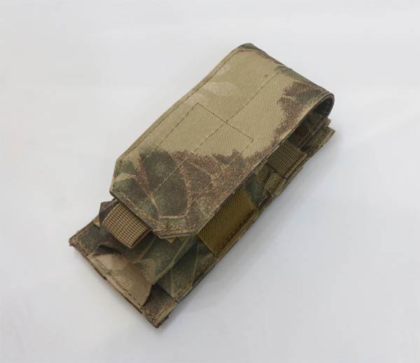 Single M4 Mag MOLLE Pouch - Python Snake Camo HLD Highland