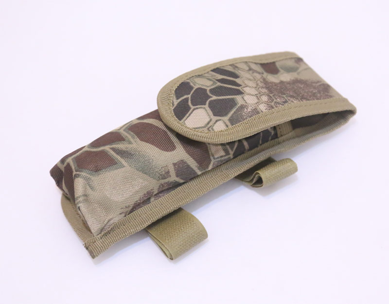 Knife / Battery Pouch - Python Snake Camo HLD Highland