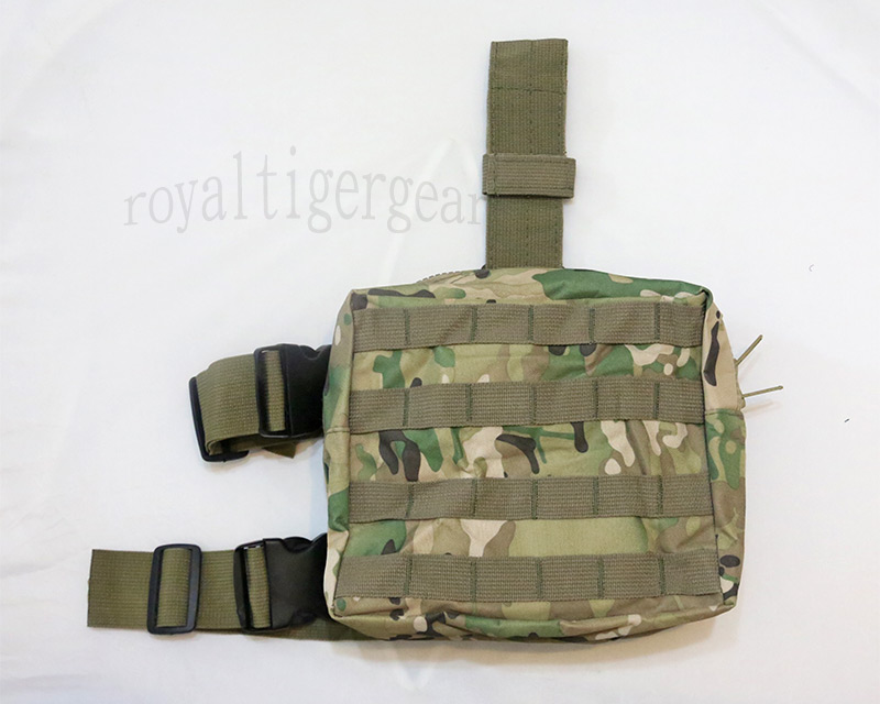 Tactical Drop Leg MOLLE Pouch - Multicam MC