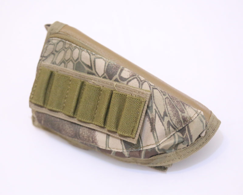 Rifle Ammo Face Pouch - Python Snake Camo HLD Highland