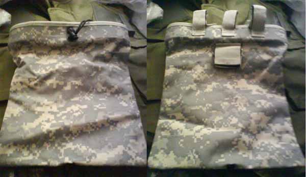 Large Drop Dump MOLLE/Belt Pouch - ACU