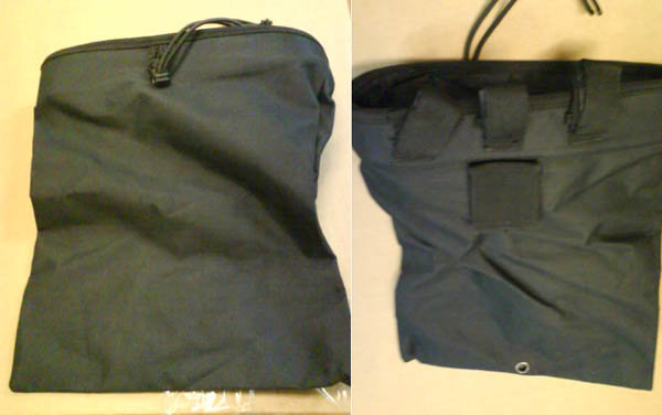 Large Drop Dump MOLLE/Belt Pouch - Black