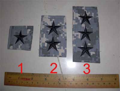 US High Rank Patch