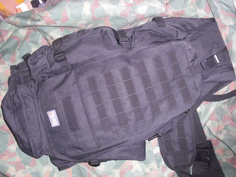 Rifle Tactical Back Pack - Black