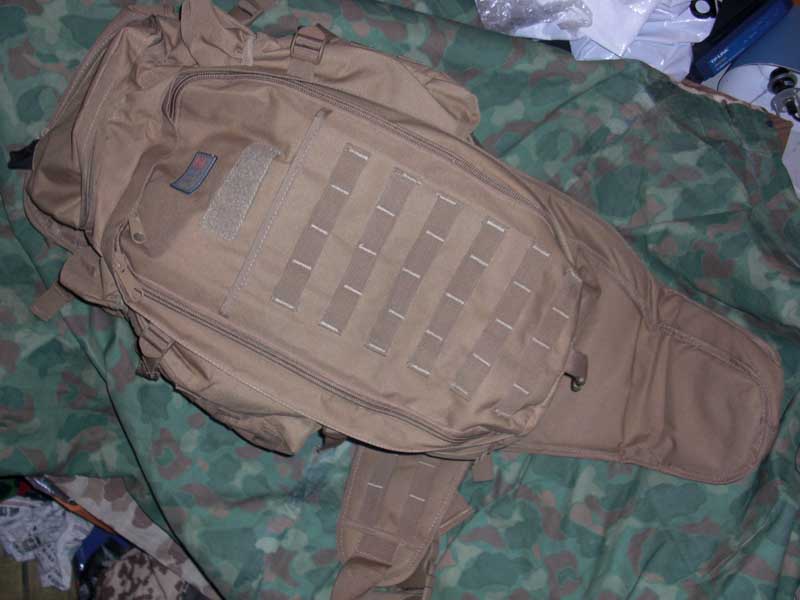 Rifle Tactical Back Pack - Tan