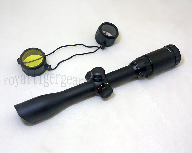 CenterPoint 3-9 x 32 Red/ Green Mil-Dot Sight Scope