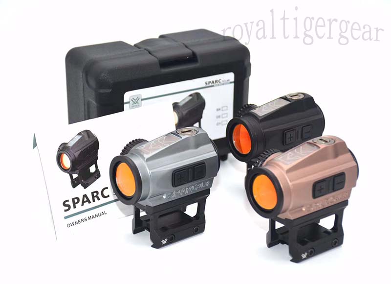 SPARC Solar Red Dot Sight Reflector with Mount