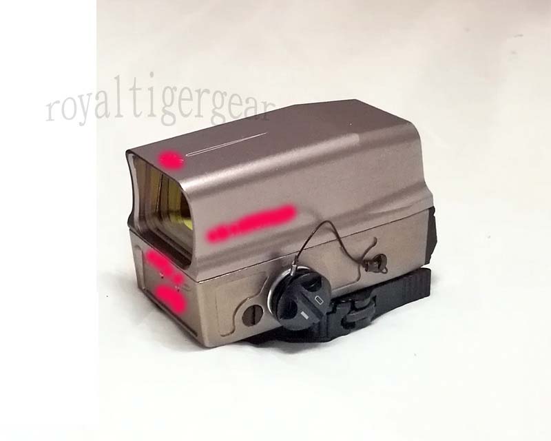 UH Tactical Holographic Sight Red Dot Reflex Sight - Dark Earth