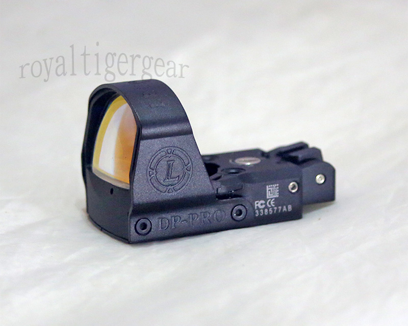Leupold Deltapoint Pro Reflex Dot Sight with Rear Iron Sight - M1911/Picatinny Mount - Black