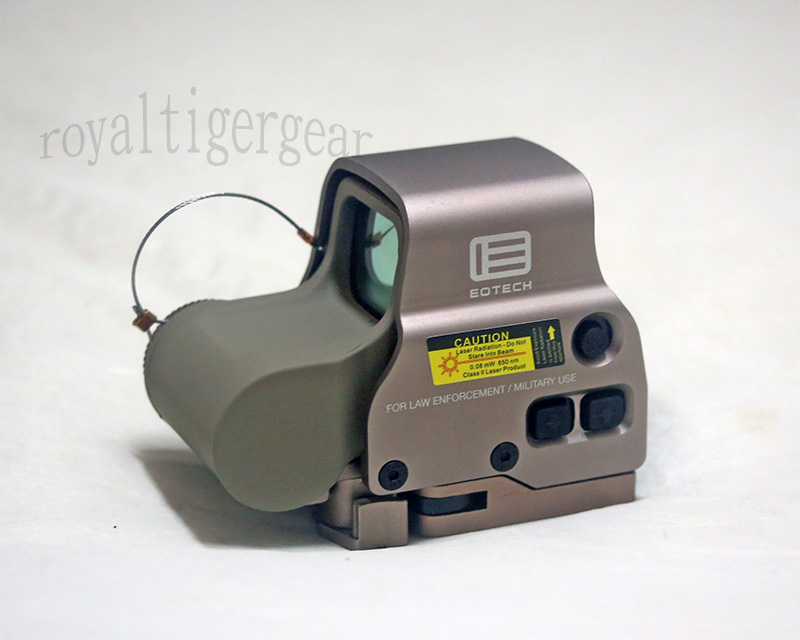Tactical XPS2 558 CQB Red & Green T-Dot Holographic Weapon Sight - Tan