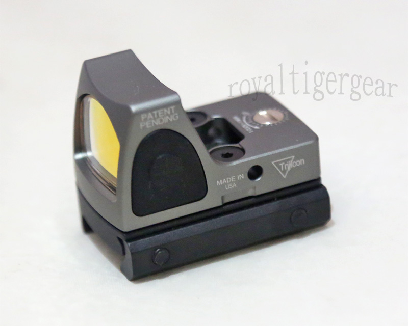 RMR style Red Dot Holographic Weapon Sight w/ 1913 Mount - Grey