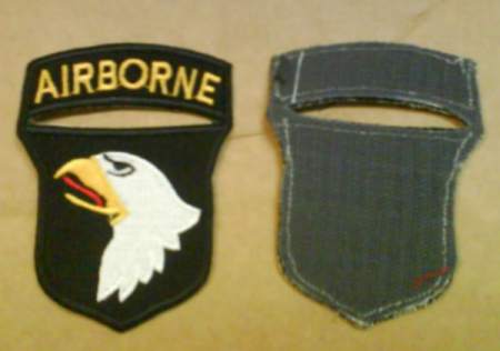 US 101st Airborne Color Patch - Velcro