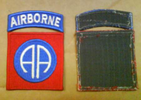 US 82nd Airborne Color Patch - Velcro