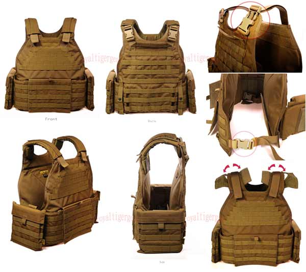 FLYYE SPC Armor MOLLE Vest - Multicam® / Multicam® Webbing