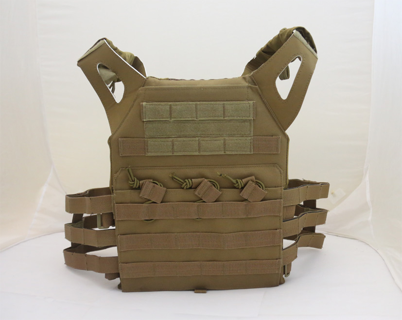 JPC Tactical Vest Plate Carrier – Brown