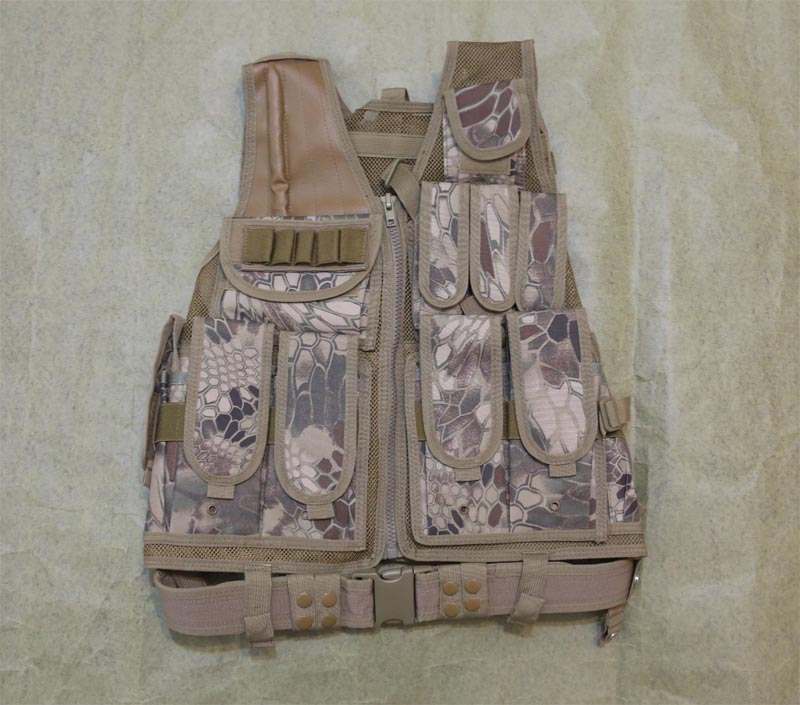 TAC Tactical Vest - Python Snake Camo HLD Highland