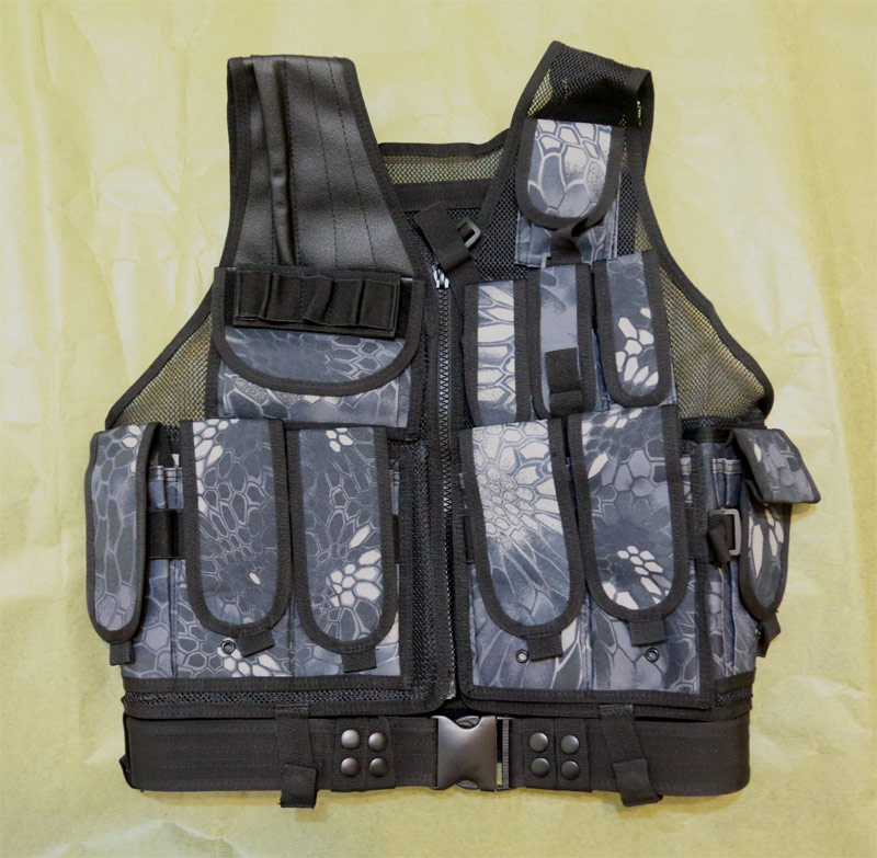 TAC Tactical Vest - Python Snake Camo TYP Night Urban Marines