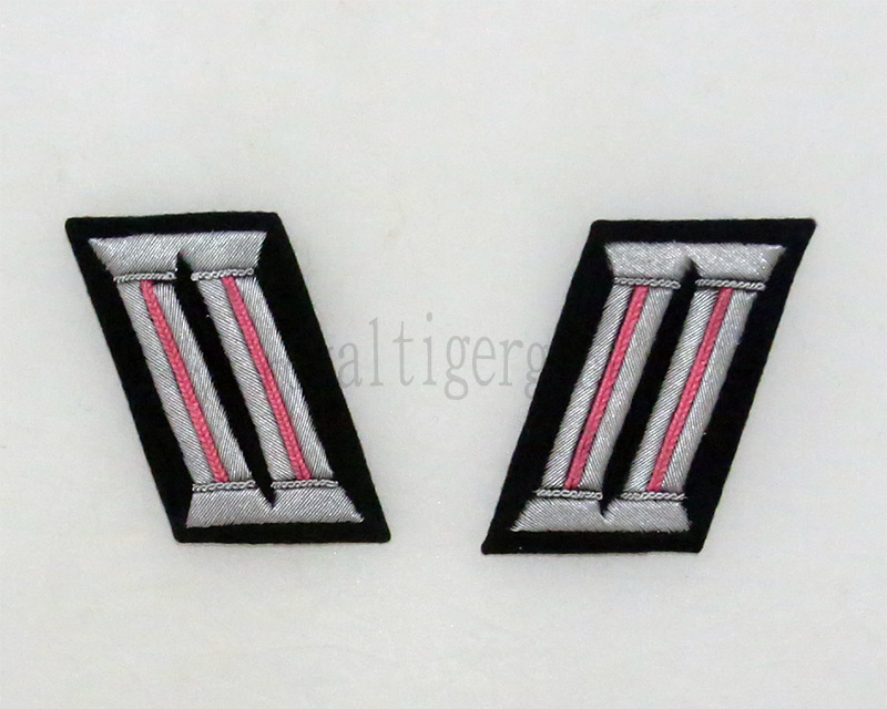 WW2 German Wehrmacht Army Collar Insignia Patch – Pink Tank Officer