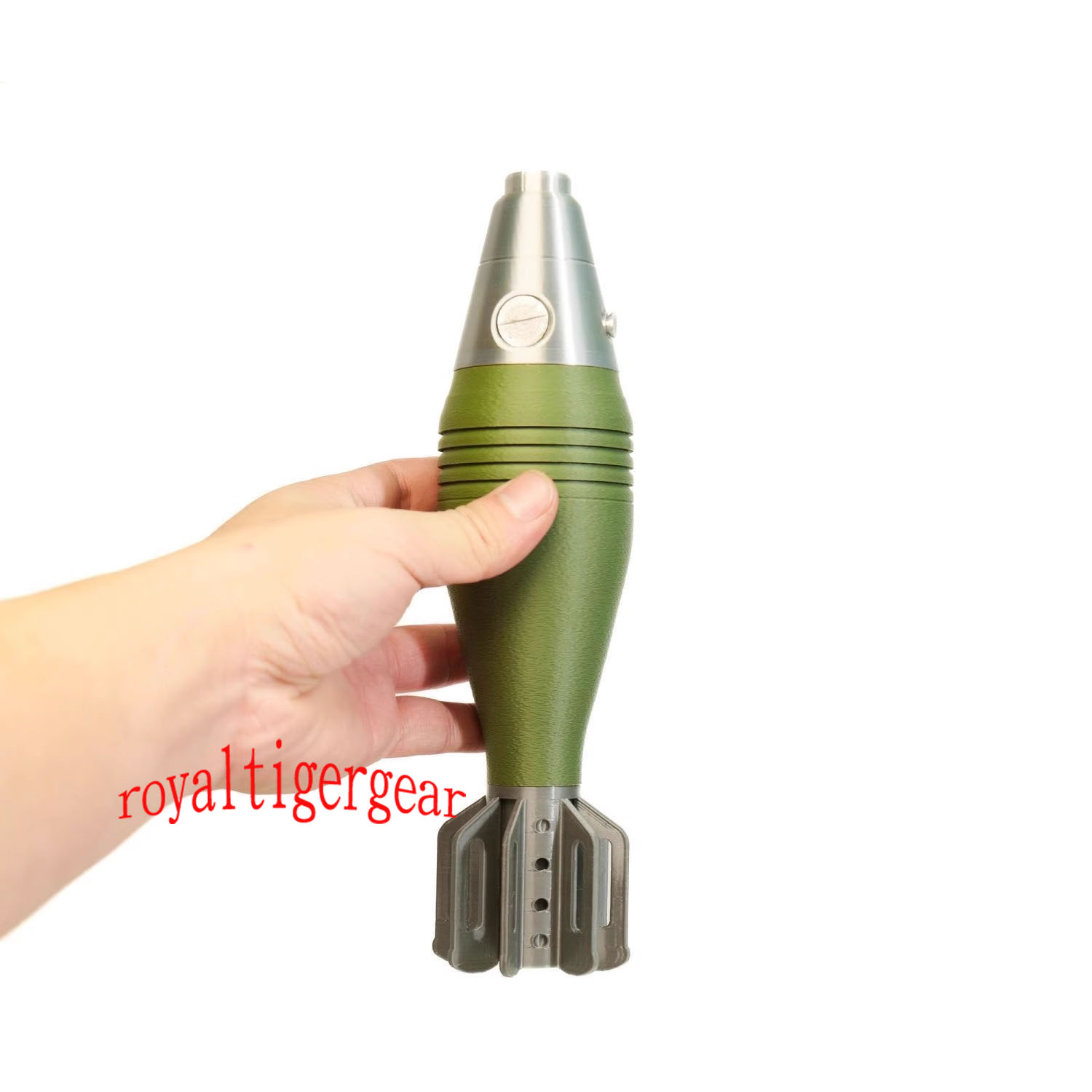 US Army USMC Dummy 60mm Mortar Shell Round 1/1 3D print Plastic Model