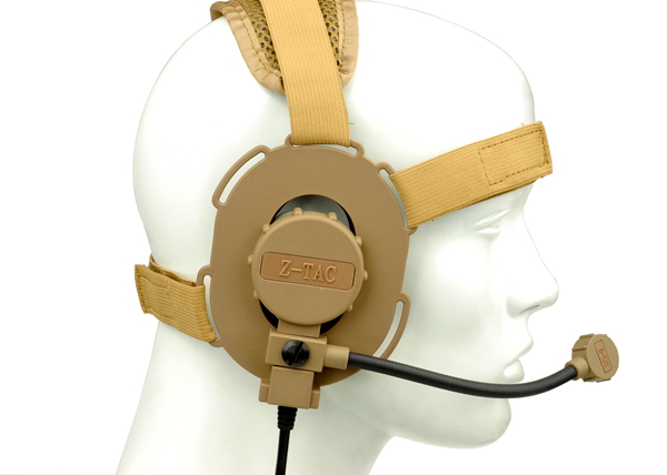 Z-TACTICAL zBowman Evo III Field Headset – For Left / Right side - Tan