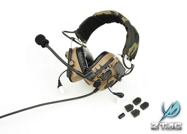 Z-TACTICAL zCOMTAC IV Field Headset – Dark Earth